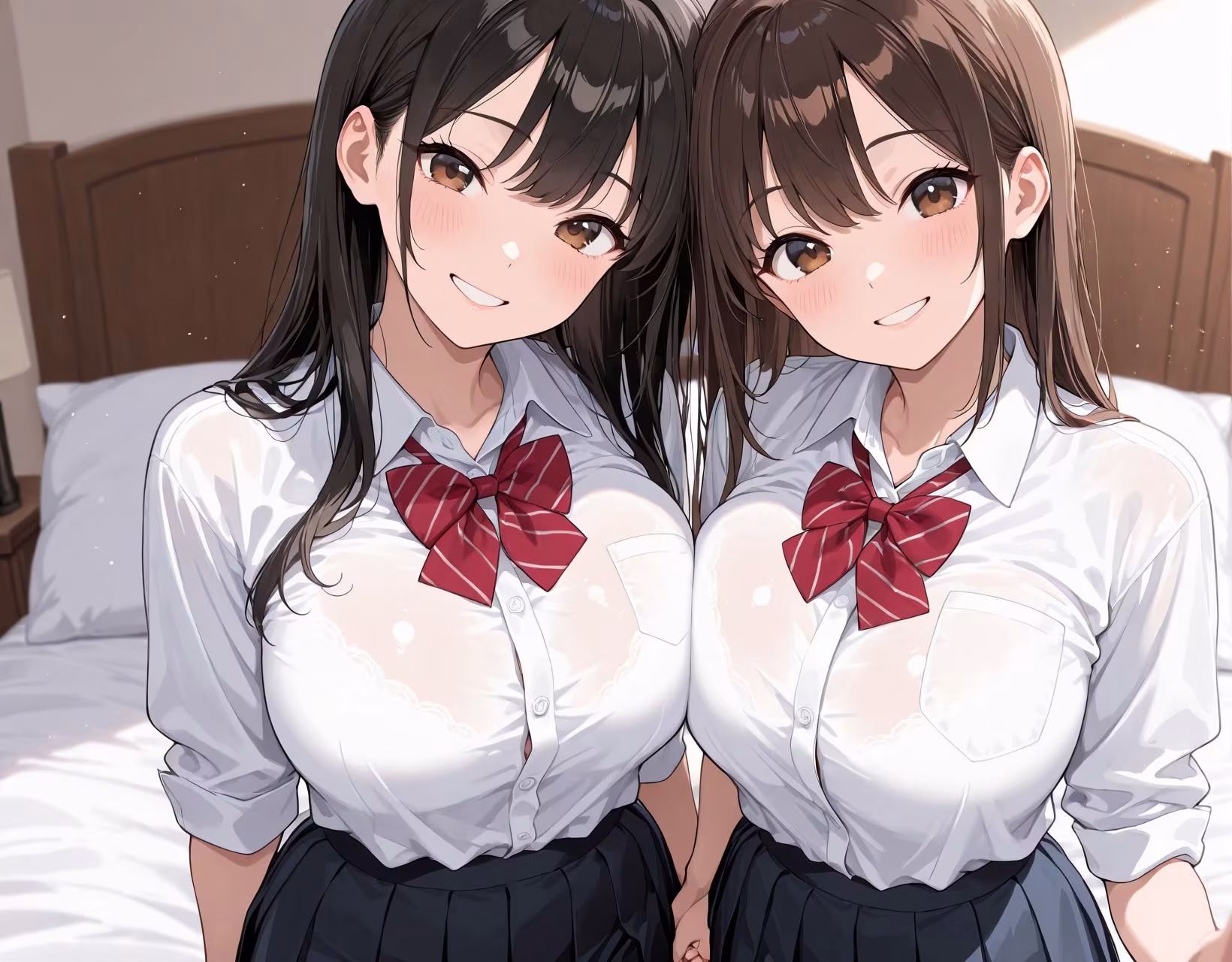 美女2人秘密の百合解禁