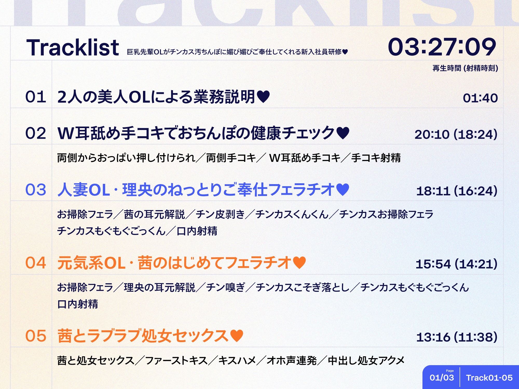 巨乳先輩OLがチンカス汚ちんぽに媚び媚びご奉仕してくれる新入社員研修♪【KU100】