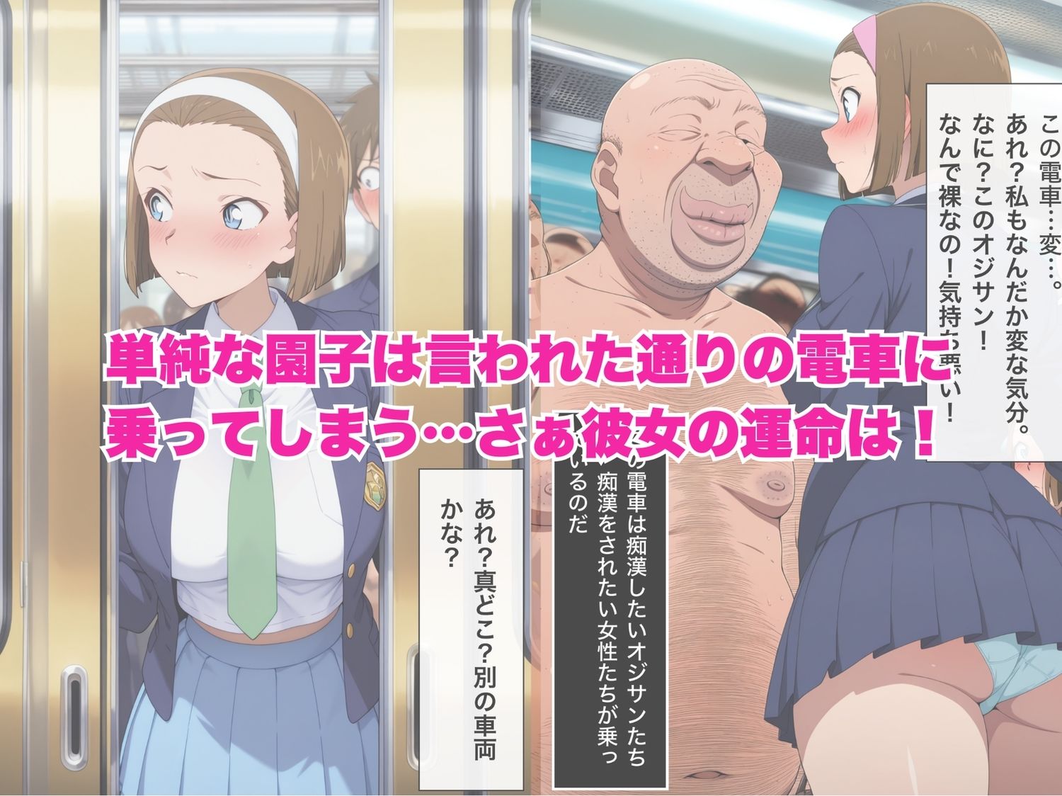 種付け列車が暴走します