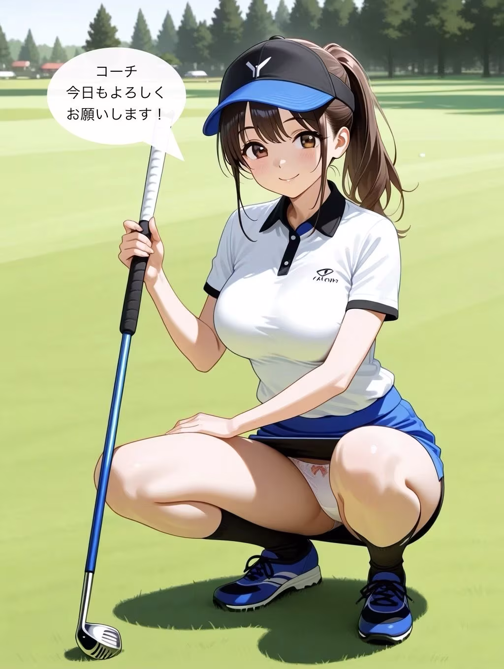 ゴルフコーチのHなレッスン