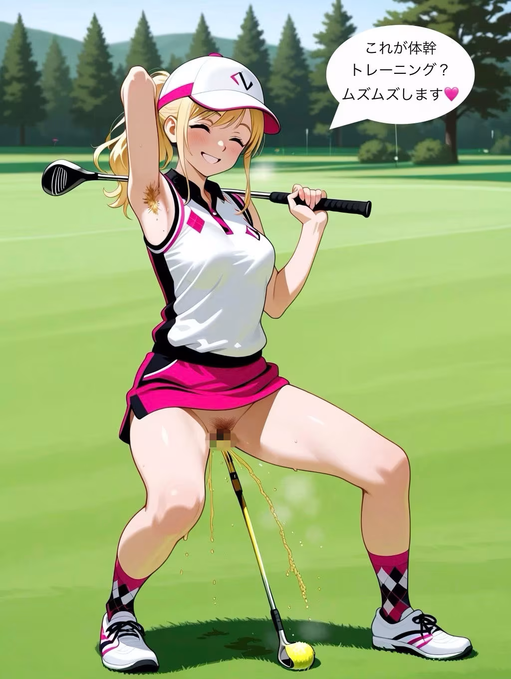 ゴルフコーチのHなレッスン