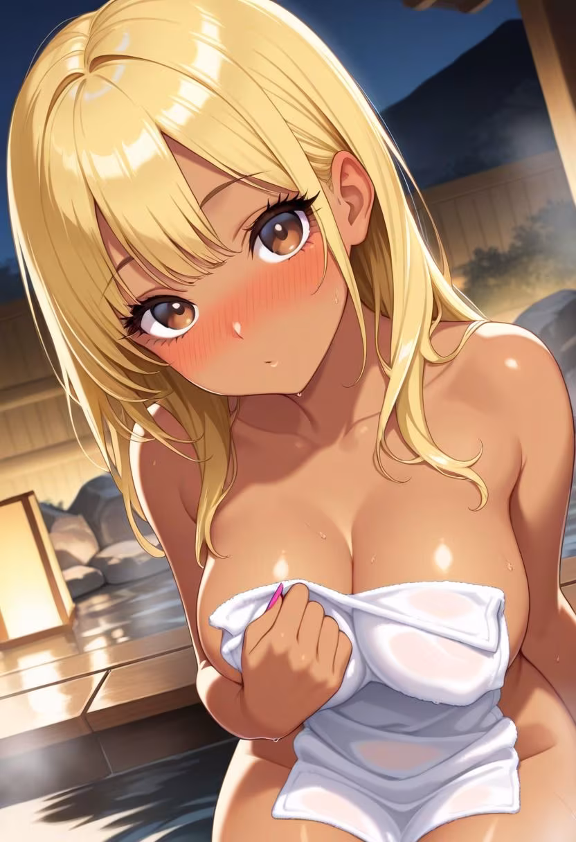 ギャルと温泉旅行！旅館でひたすらヤリまくり中出しセックス