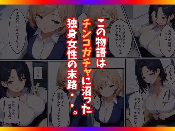 チンコが当たるガチャに沼った巨乳OL〜今日の運勢は？〜