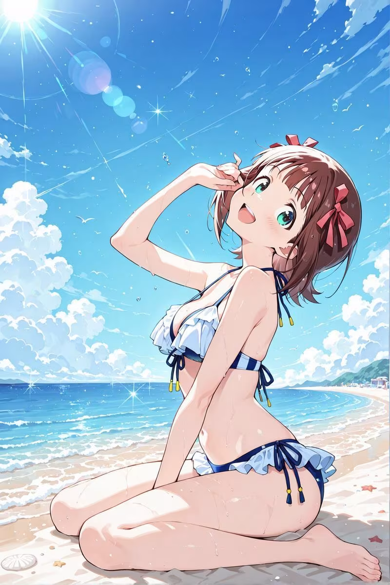 アイドル○スター  水着に着替えたら3