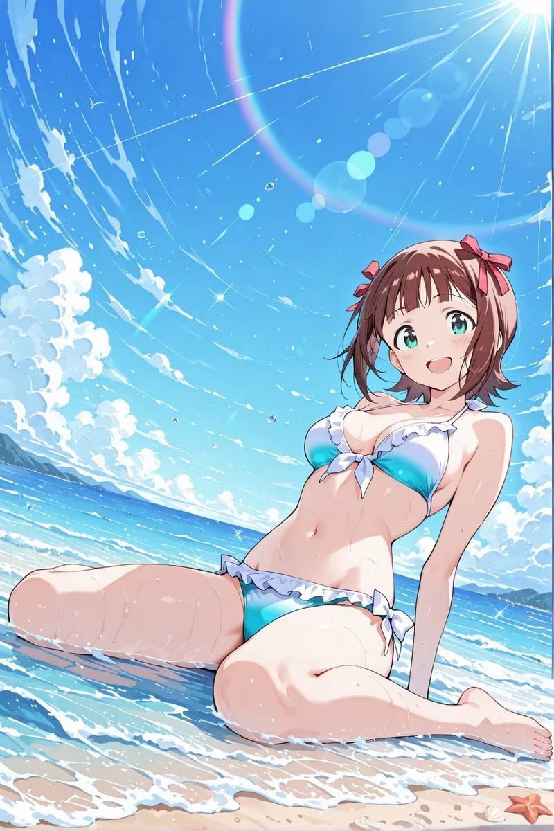 アイドル○スター  水着に着替えたら3