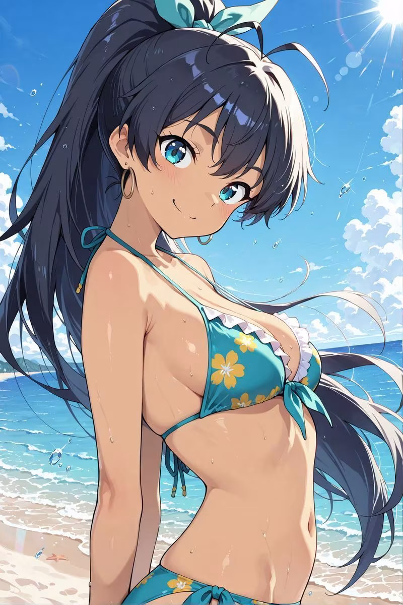 アイドル○スター  水着に着替えたら3