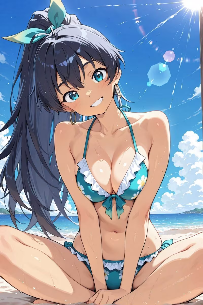 アイドル○スター  水着に着替えたら3