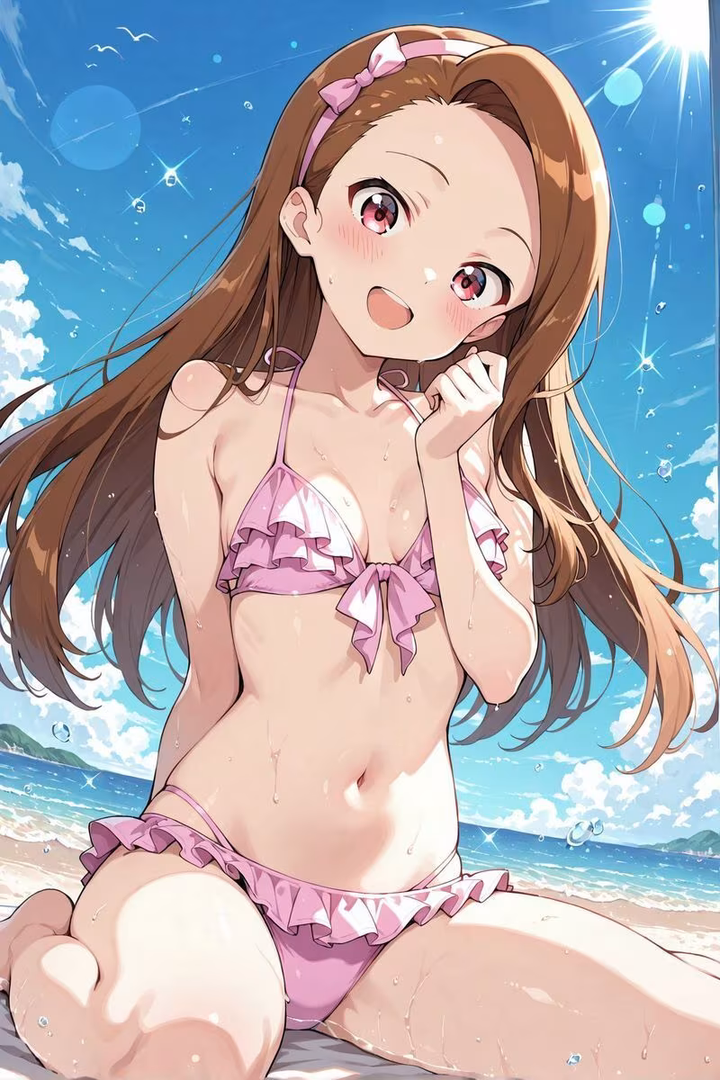 アイドル○スター  水着に着替えたら3