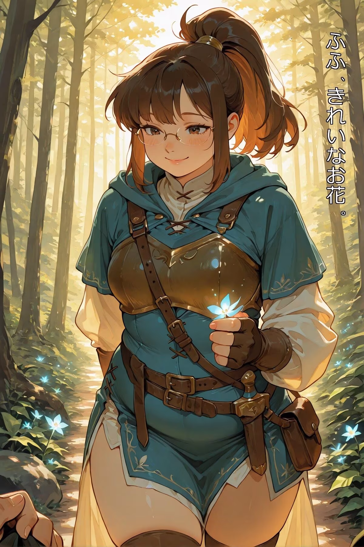 綺麗な花にはエロ催●がある…！