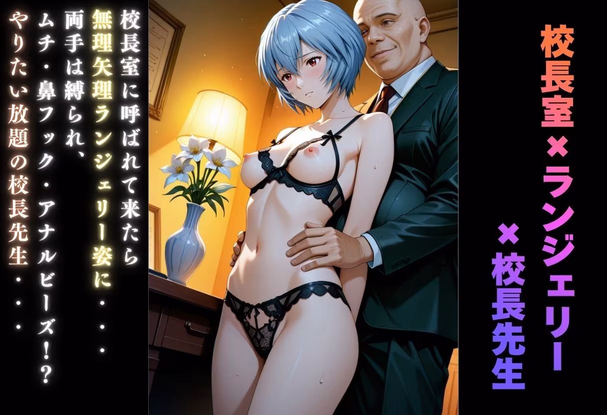 【学園ヒロイン〜俺たちの肉便器〜】エヴァン◯リオン〜綾◯ レイ編〜