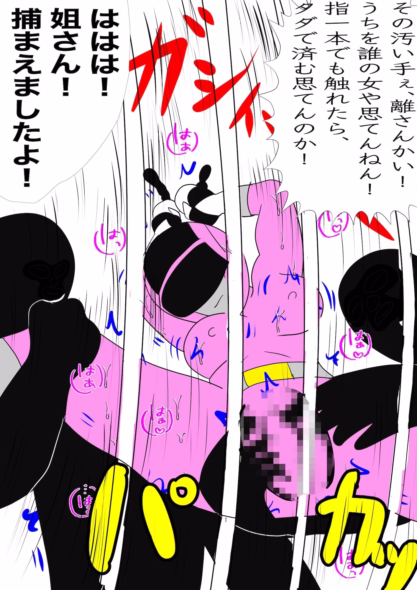 戦隊ピンク不完全変身極道の妻陵●