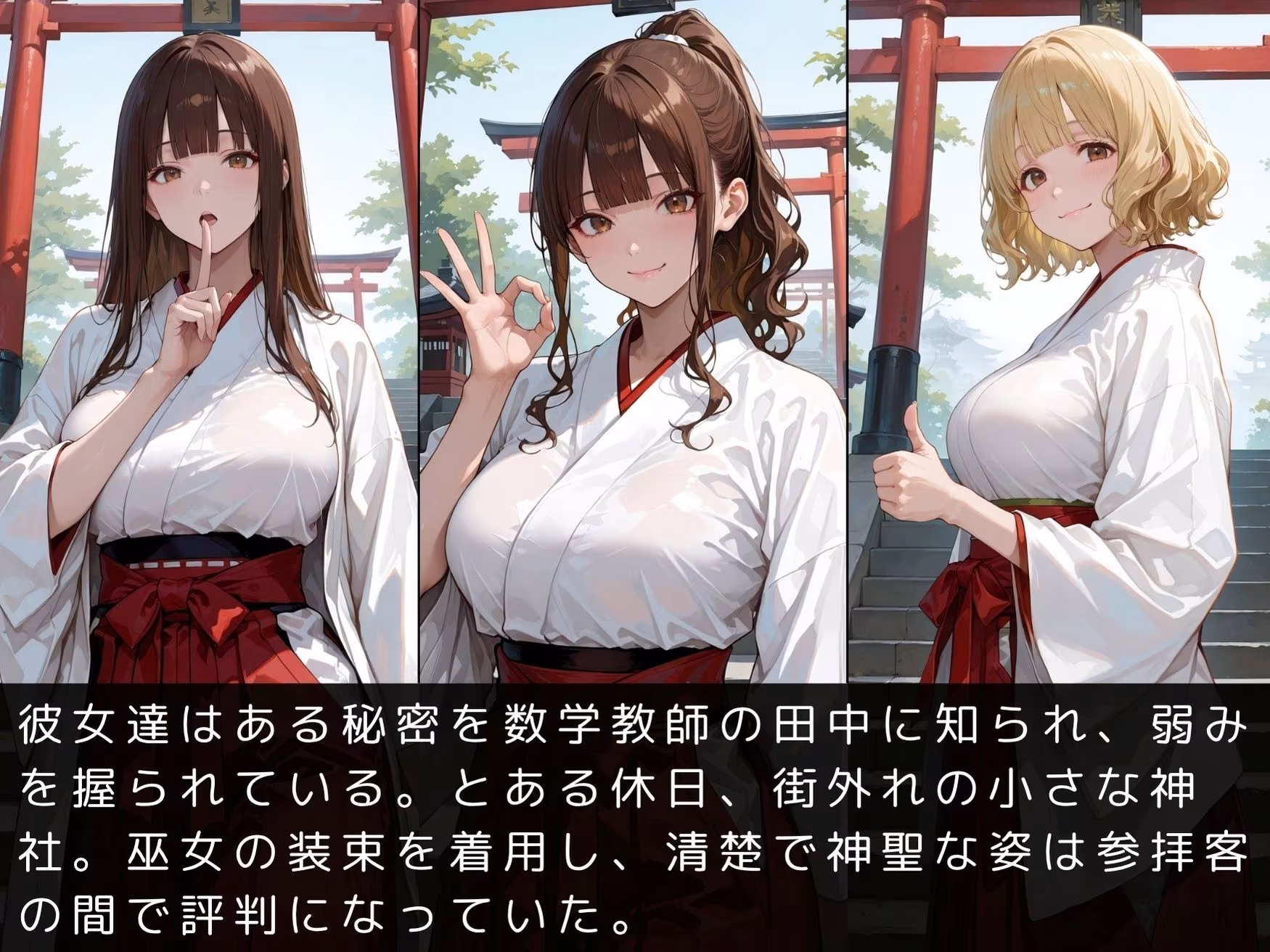 放課後の性指導〜禁断の記録〜巫女編〜Vol.2