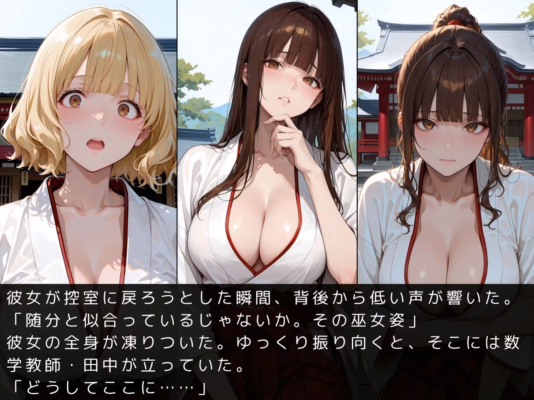 放課後の性指導〜禁断の記録〜巫女編〜Vol.2