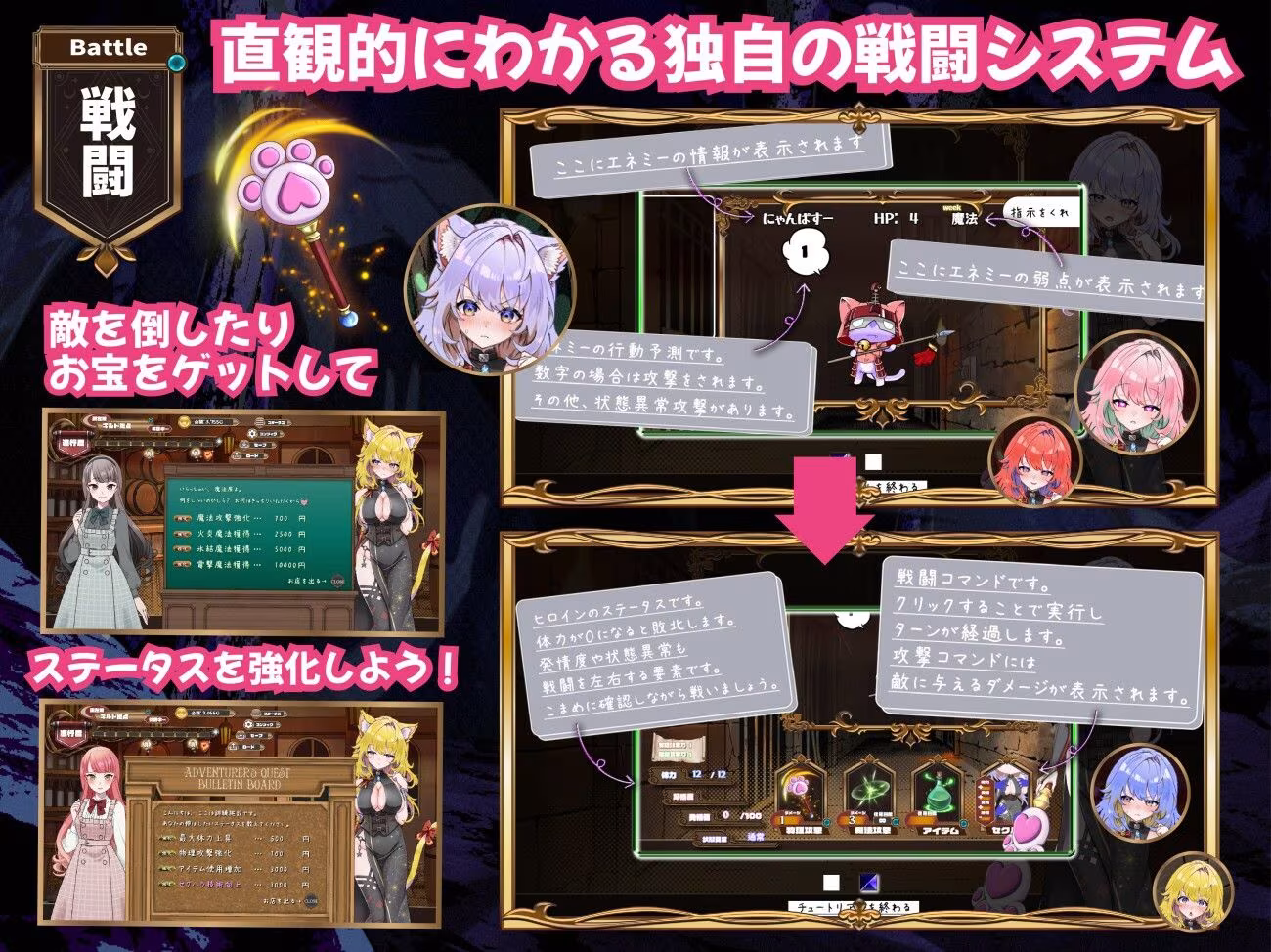 発情ダンジョン〜猫耳娘と探索ライフ〜