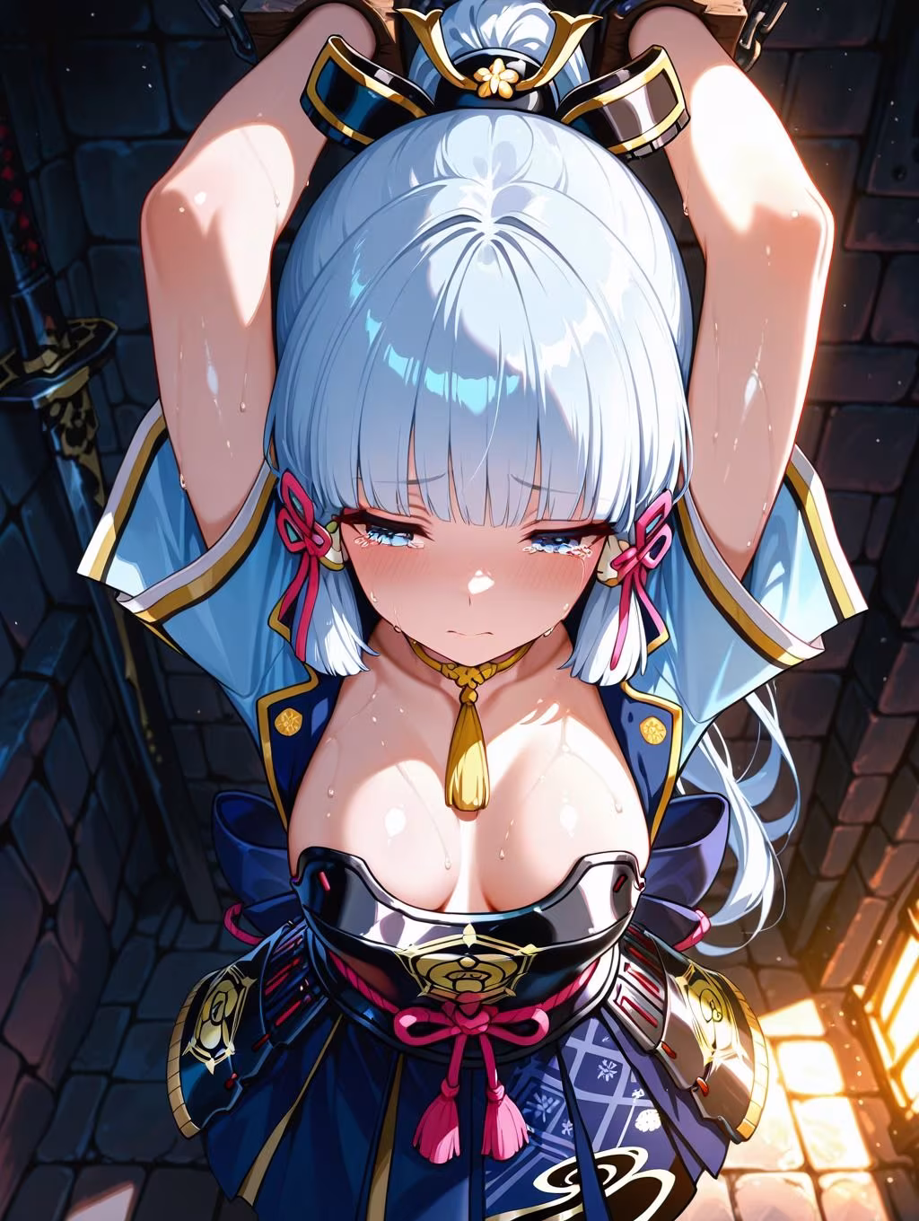 神○綾華が研究所で人体改造される（ふたなり・妊娠）