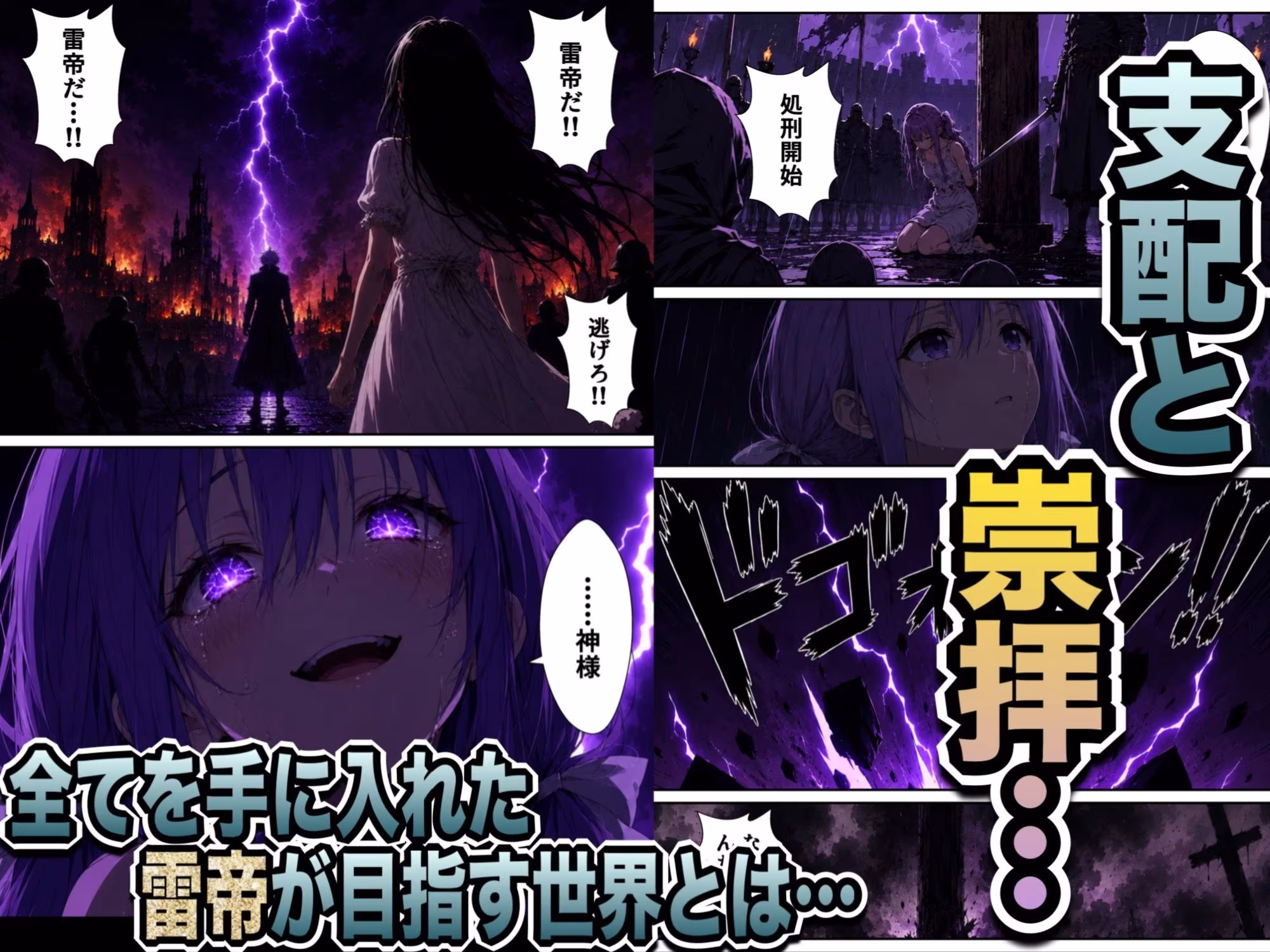 異世界召喚された最弱の雷魔法使い、体術で無双しまくり国へ復讐し、女全員を性奴●にした話2