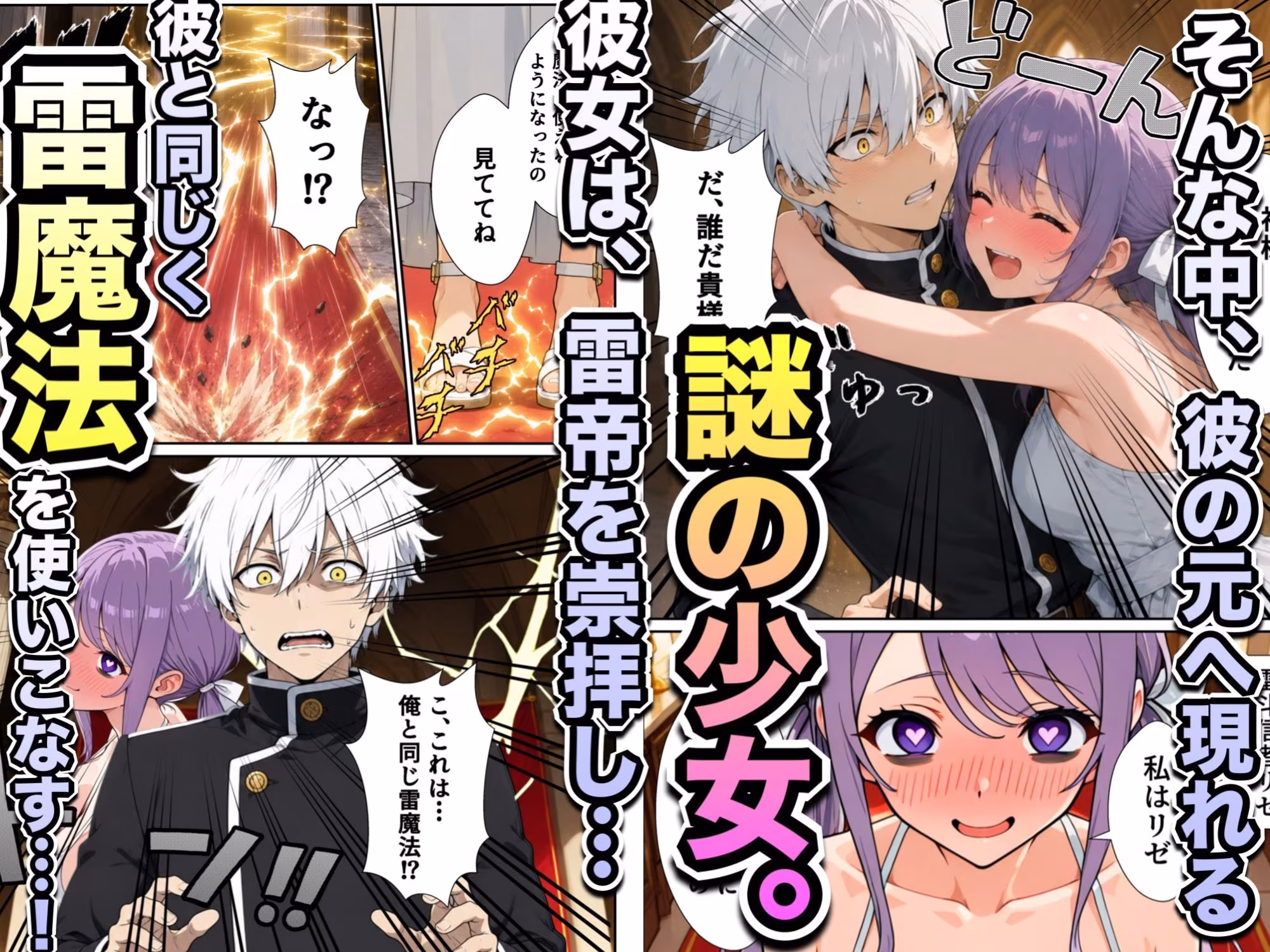 異世界召喚された最弱の雷魔法使い、体術で無双しまくり国へ復讐し、女全員を性奴●にした話2