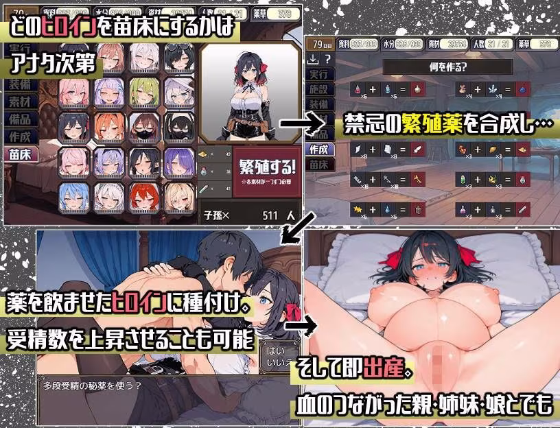 ポストアポカリプス-繁殖と禁忌の英雄-