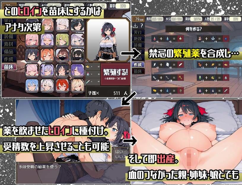 ポストアポカリプス-繁殖と禁忌の英雄-