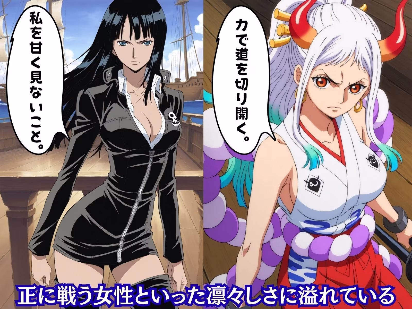 もしも男勝りでかっこいい属性の女性を〇〇の力で強●的に快楽堕ちさせたら？ONE PIECE編