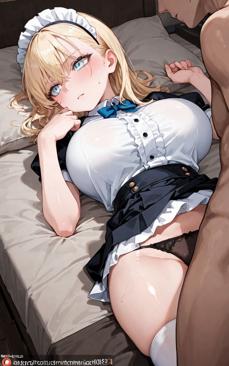 出勤終わりのメイドとホテル