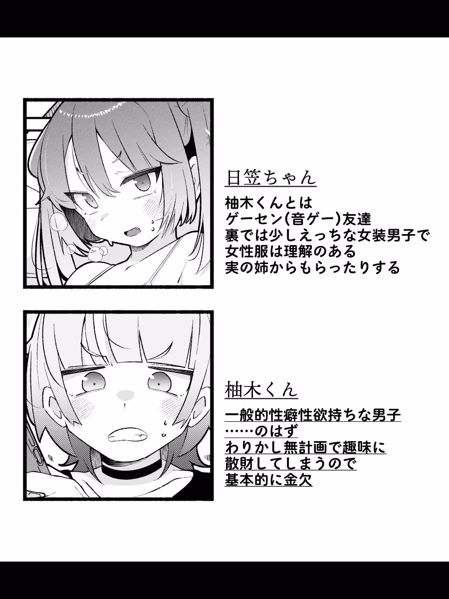 柚木くんのラブホ地獄（ヘル）〜調子に乗ってる女装男子をデカちんでメス顔にさせる話〜