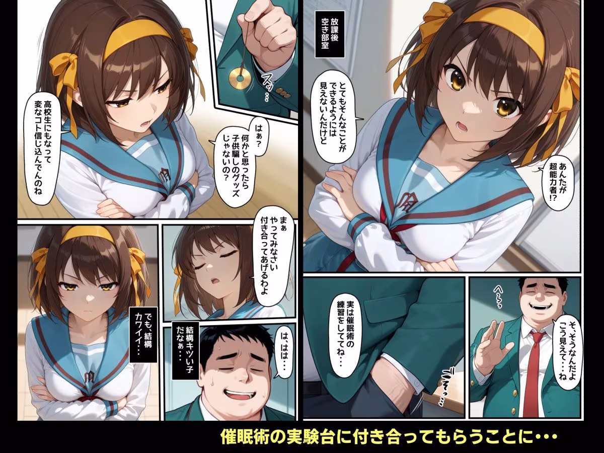 まさか変態超能力者がクラスにいたなんて…不覚にも超能力でやりたい放題されたお転婆JK