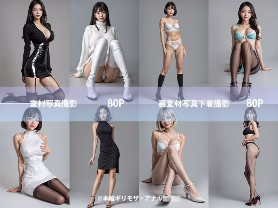 新人モデルのオマンコ図鑑〜業界の闇 関係者向け裏宣材写真撮影風景