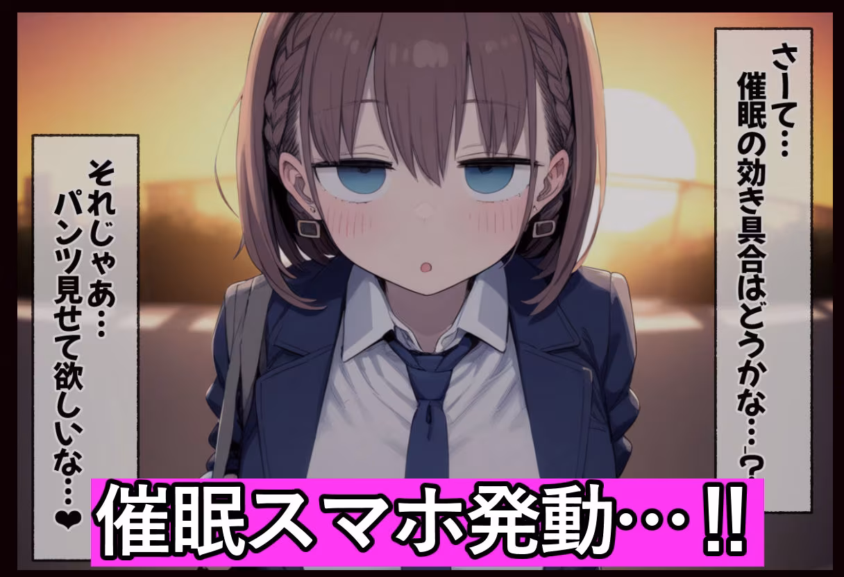 たわわ女子●生を催●スマホで【俺のモノ】にして孕ませる話