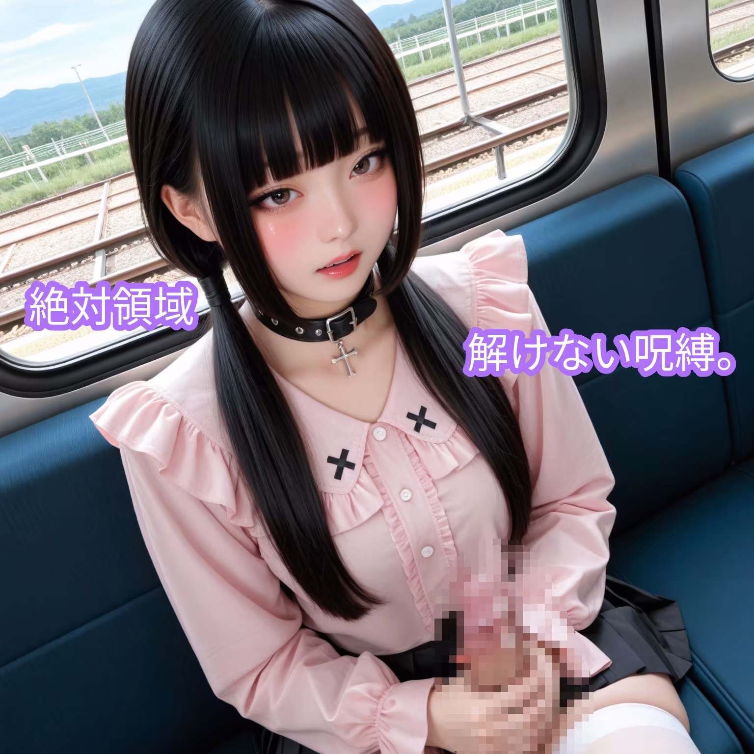 【白ニーハイ】地雷系女子の叡智な1日【実写系】