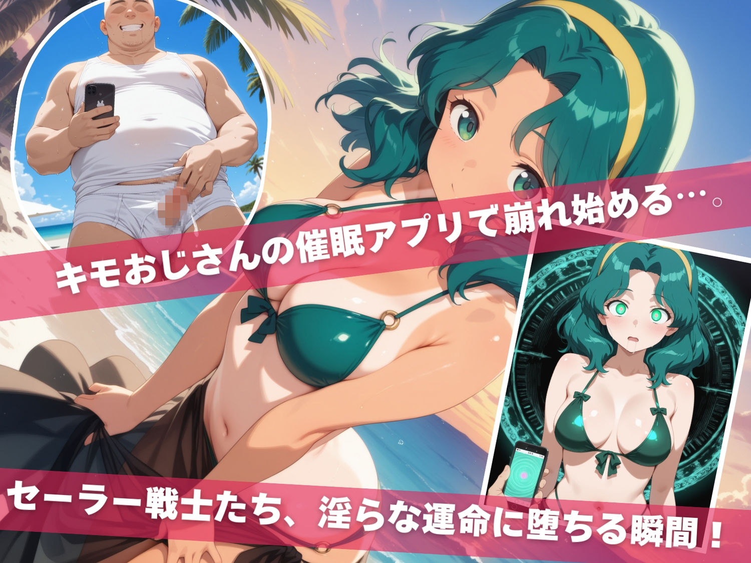 セーラー●ーン陥落計画 Vol.2  〜おじさんに操られたセーラー戦士たち〜