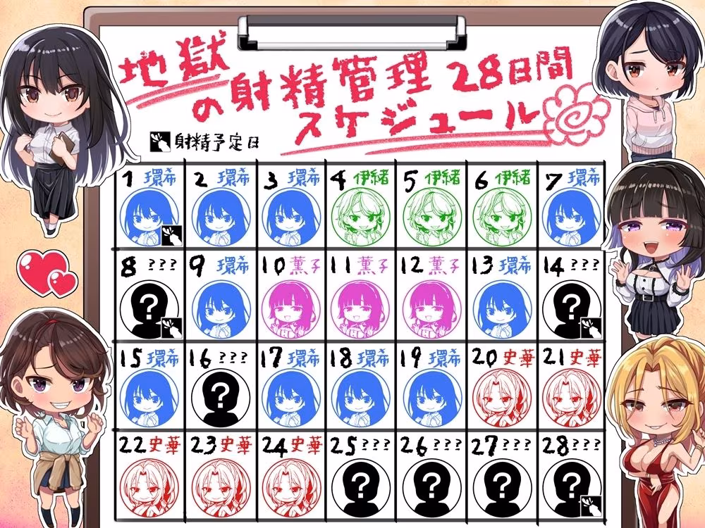 10時間OVERオナサポ！  悪い女大集合！  地獄の射精管理28日間