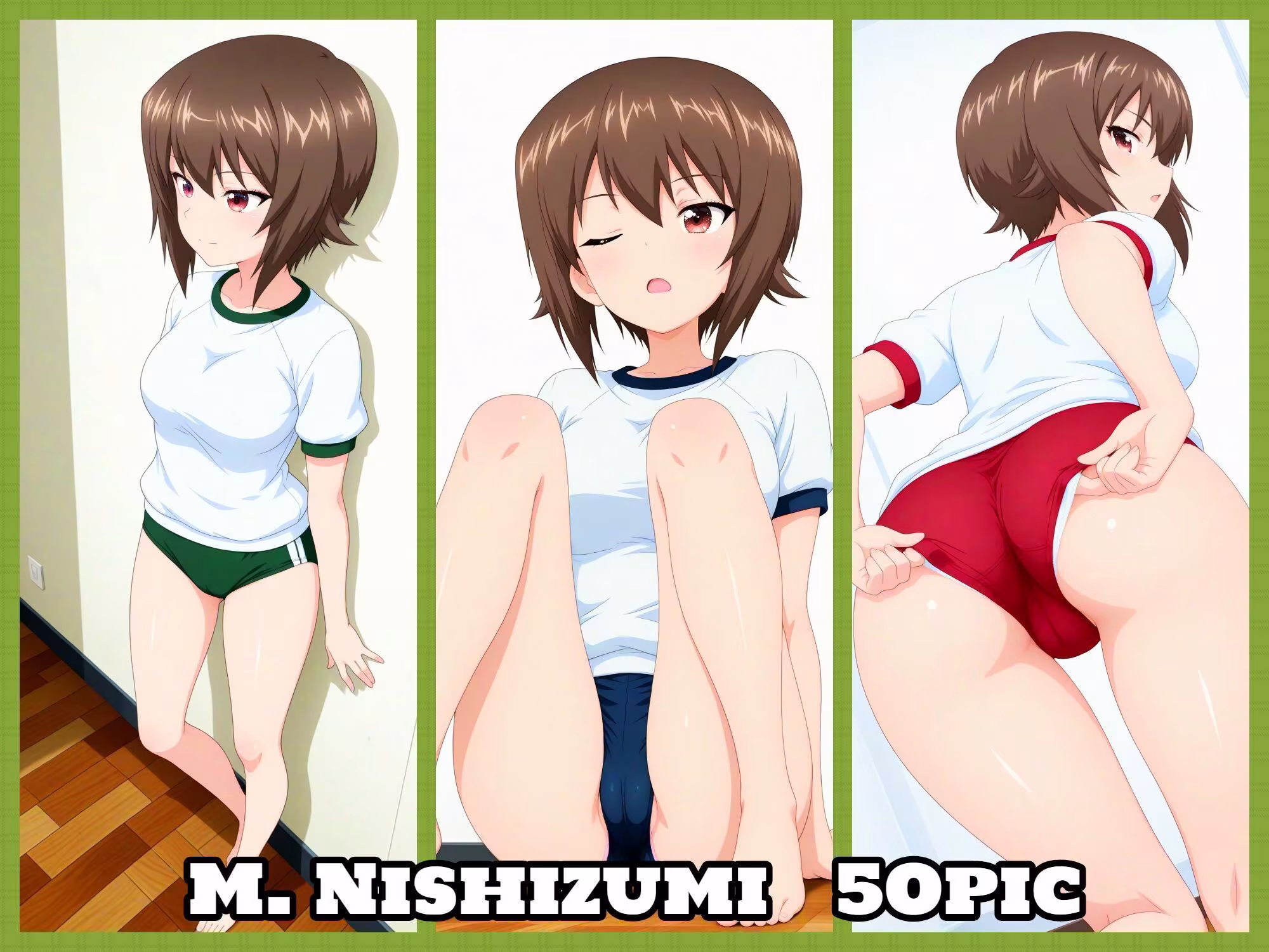 Girls und Buruma Hamipan 黒森峰編