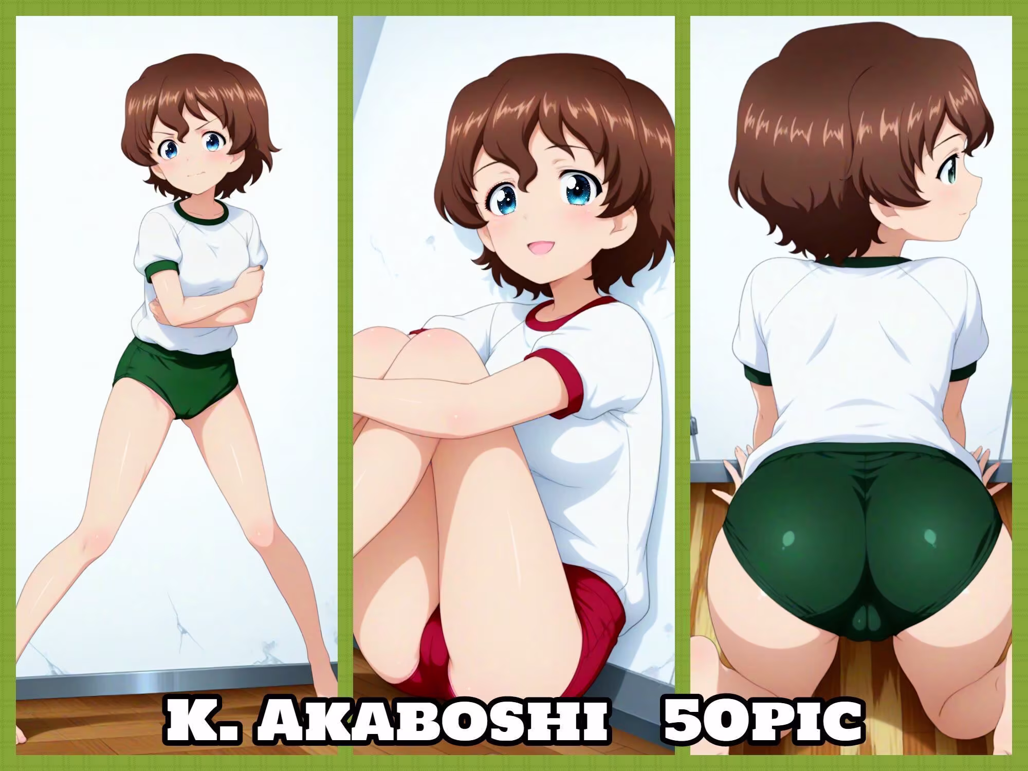 Girls und Buruma Hamipan 黒森峰編