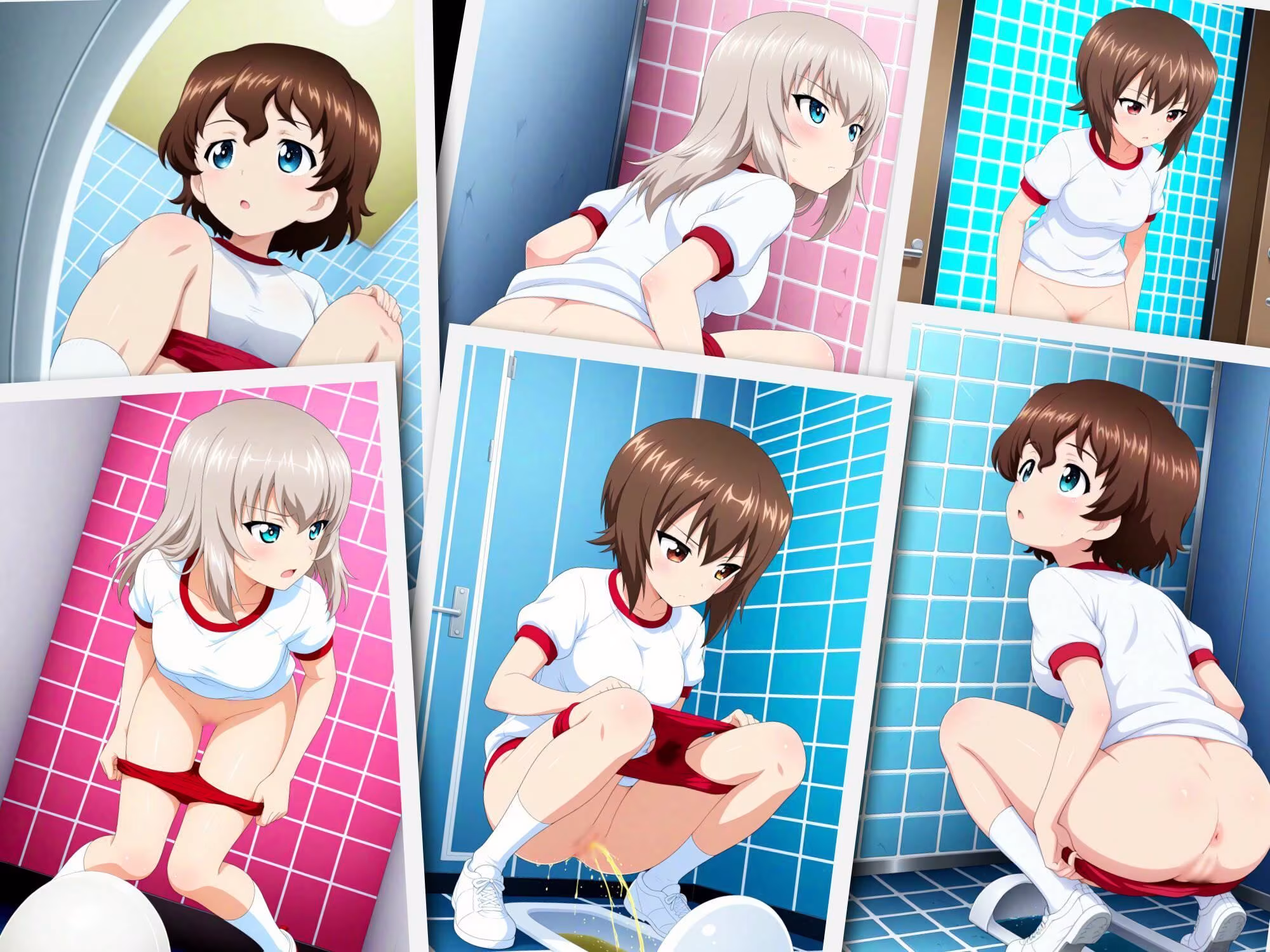 Girls und Buruma Hamipan 黒森峰編