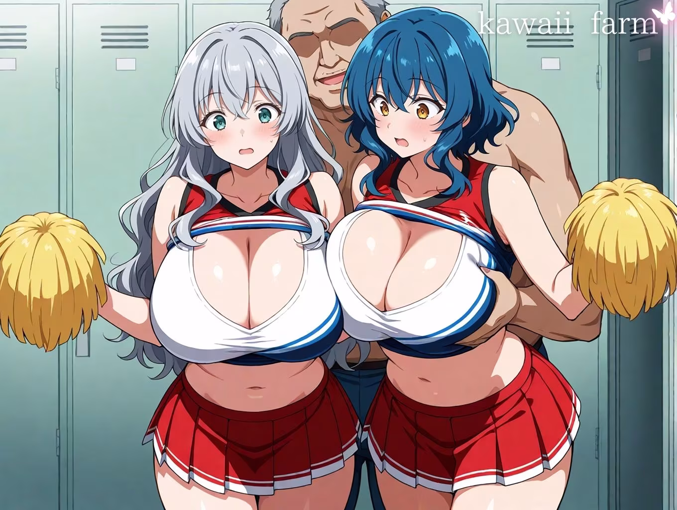爆乳まみれ チアガールver.