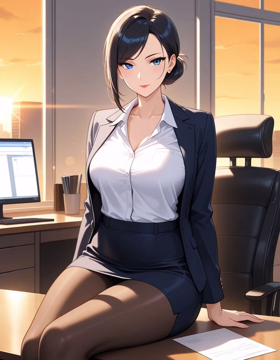 お堅いシゴデキ人妻OLがアへ顔でイキまくる