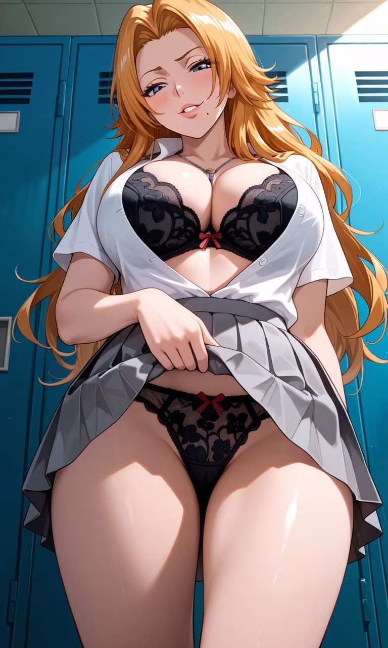 【BLEACH】夜一・織姫・乱菊 〜 アヘ顔＋搾精＋着床CG集 〜｜パイズリ・フェラ・クンニ中出し着床