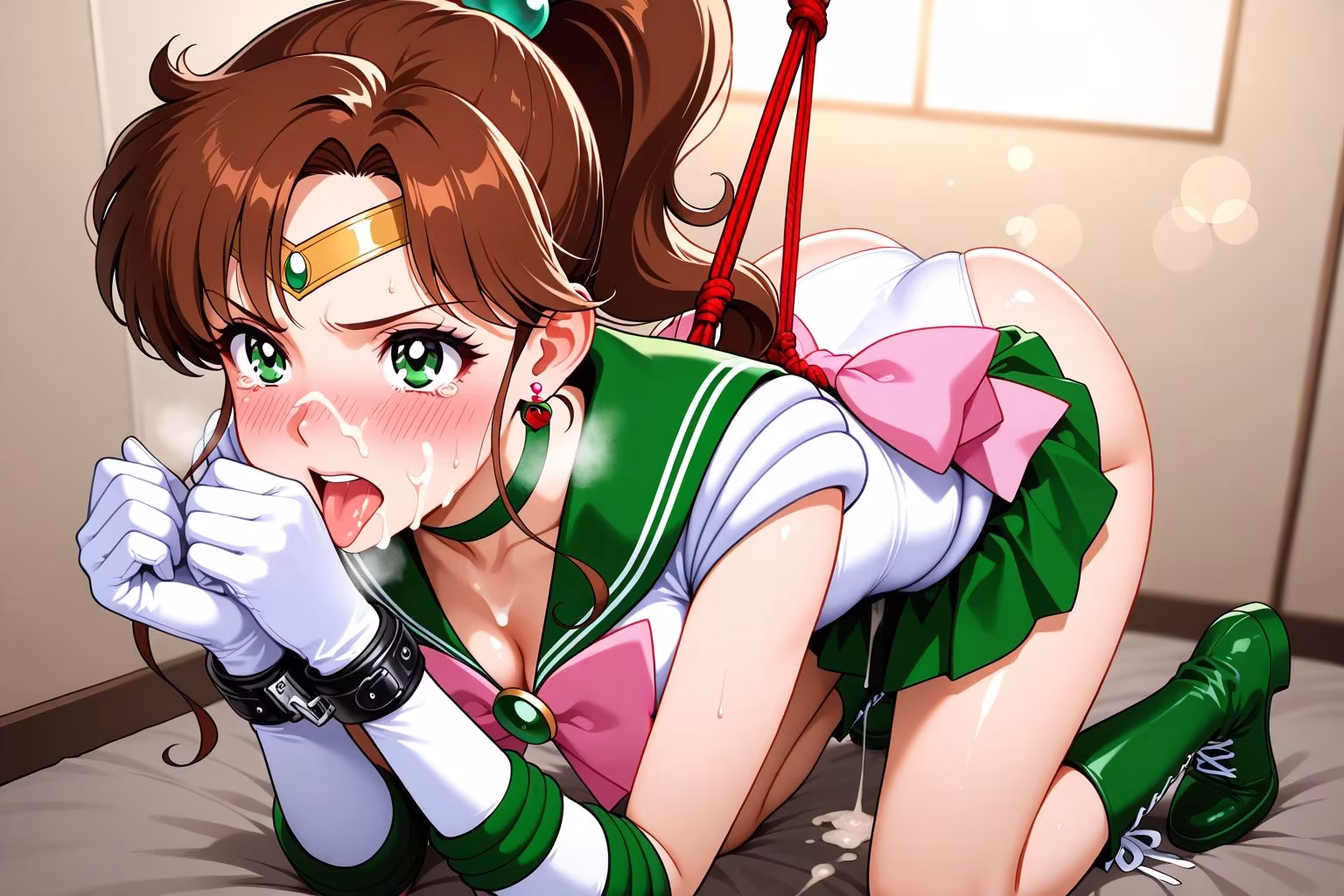夢見る乙女の調教コレクション7〜美少女戦士〇ーラームーン風4・木野〇こと風・緊縛編