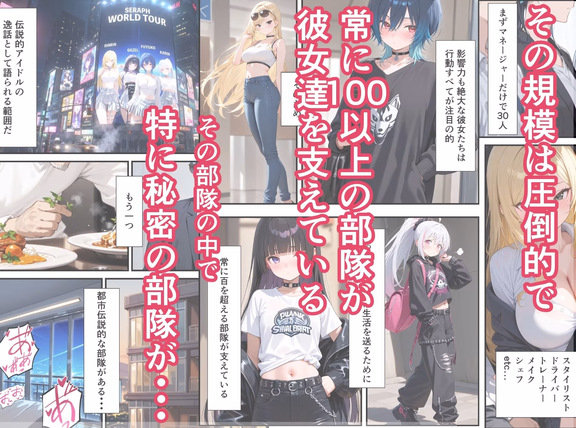 アイドルの性欲処理班やってます