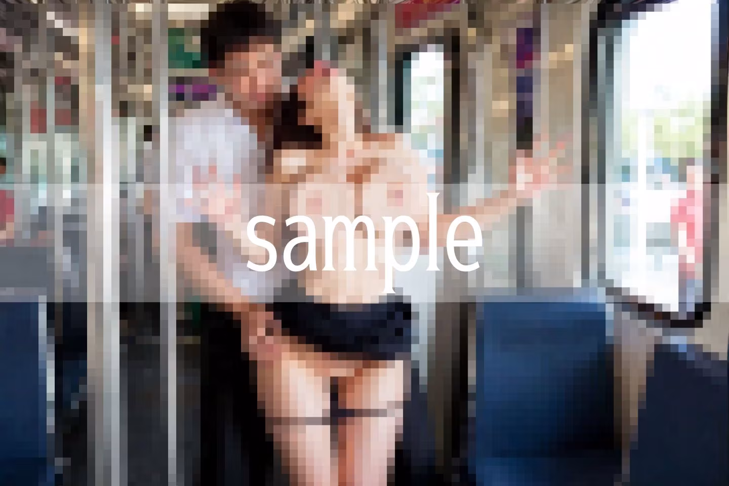 痴●電車でBACKします