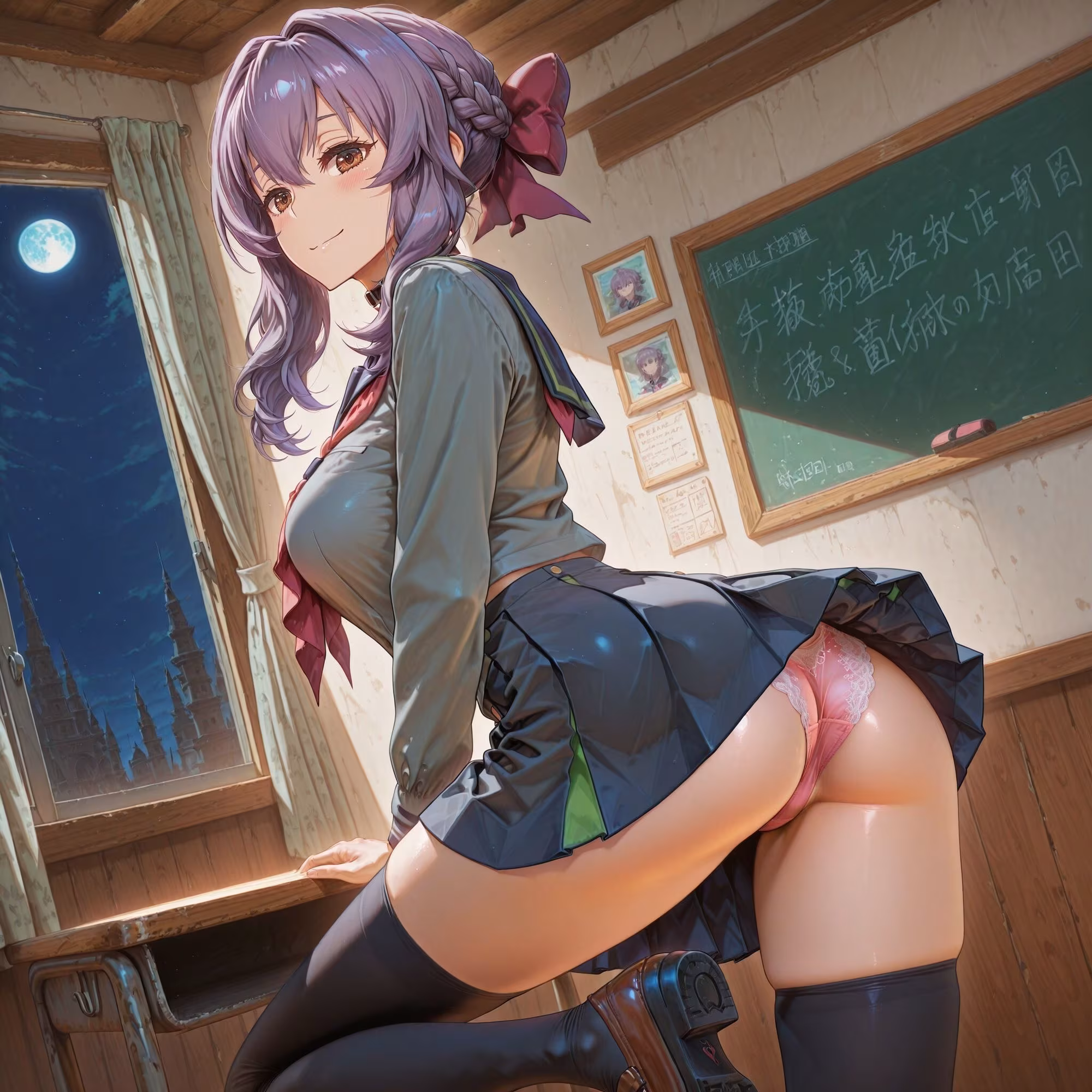 【衣装多種】小悪魔的でちょっと年上のお姉さん柊シ〇アの綺麗なお顔をアヘアへにしてエロエロにしたい_玩具オナニー編