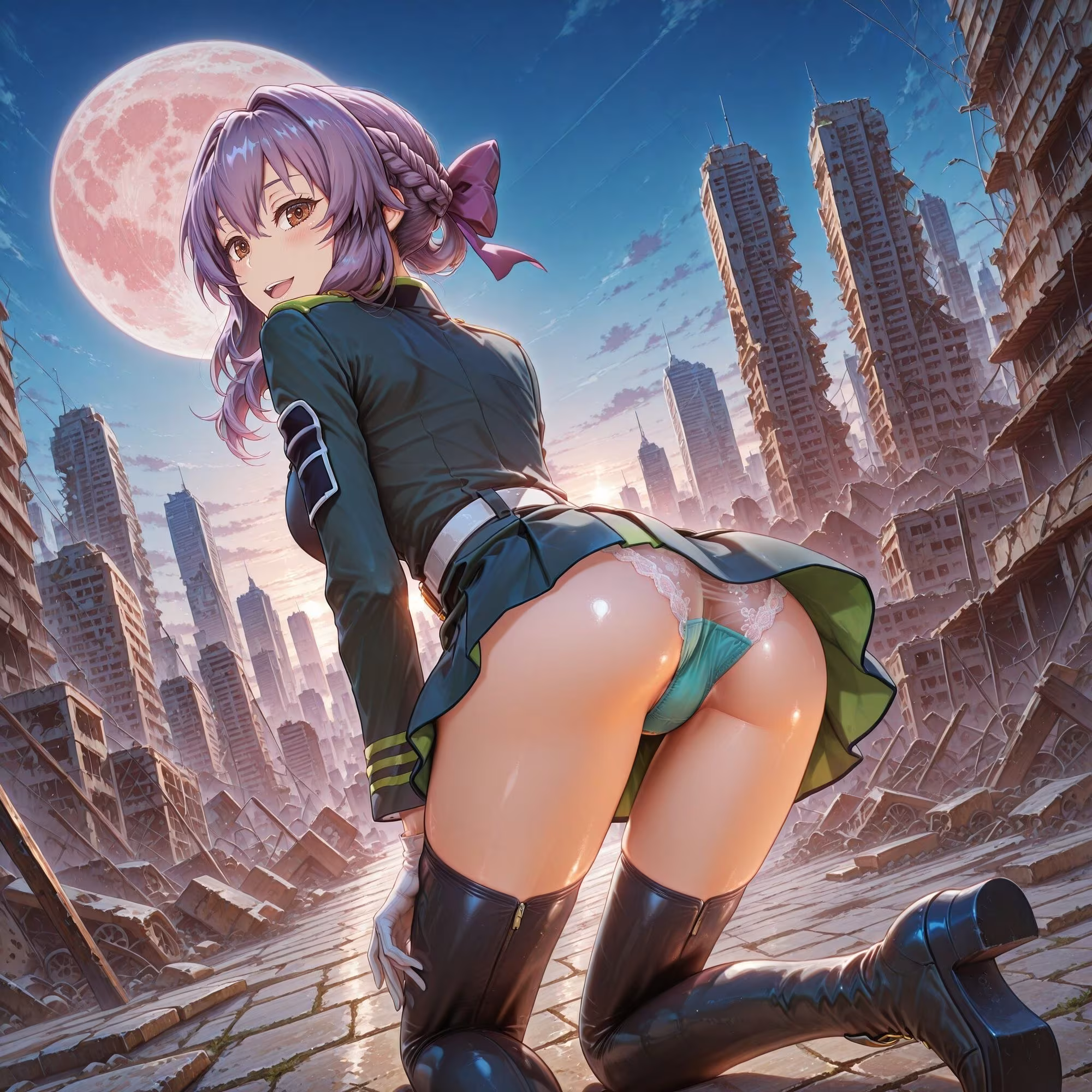 【衣装多種】小悪魔的でちょっと年上のお姉さん柊シ〇アの綺麗なお顔をアヘアへにしてエロエロにしたい_玩具オナニー編