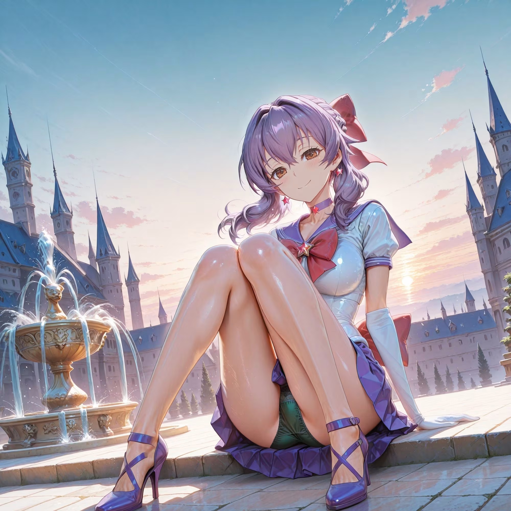 【衣装多種】小悪魔的でちょっと年上のお姉さん柊シ〇アの綺麗なお顔をアヘアへにしてエロエロにしたい_玩具オナニー編