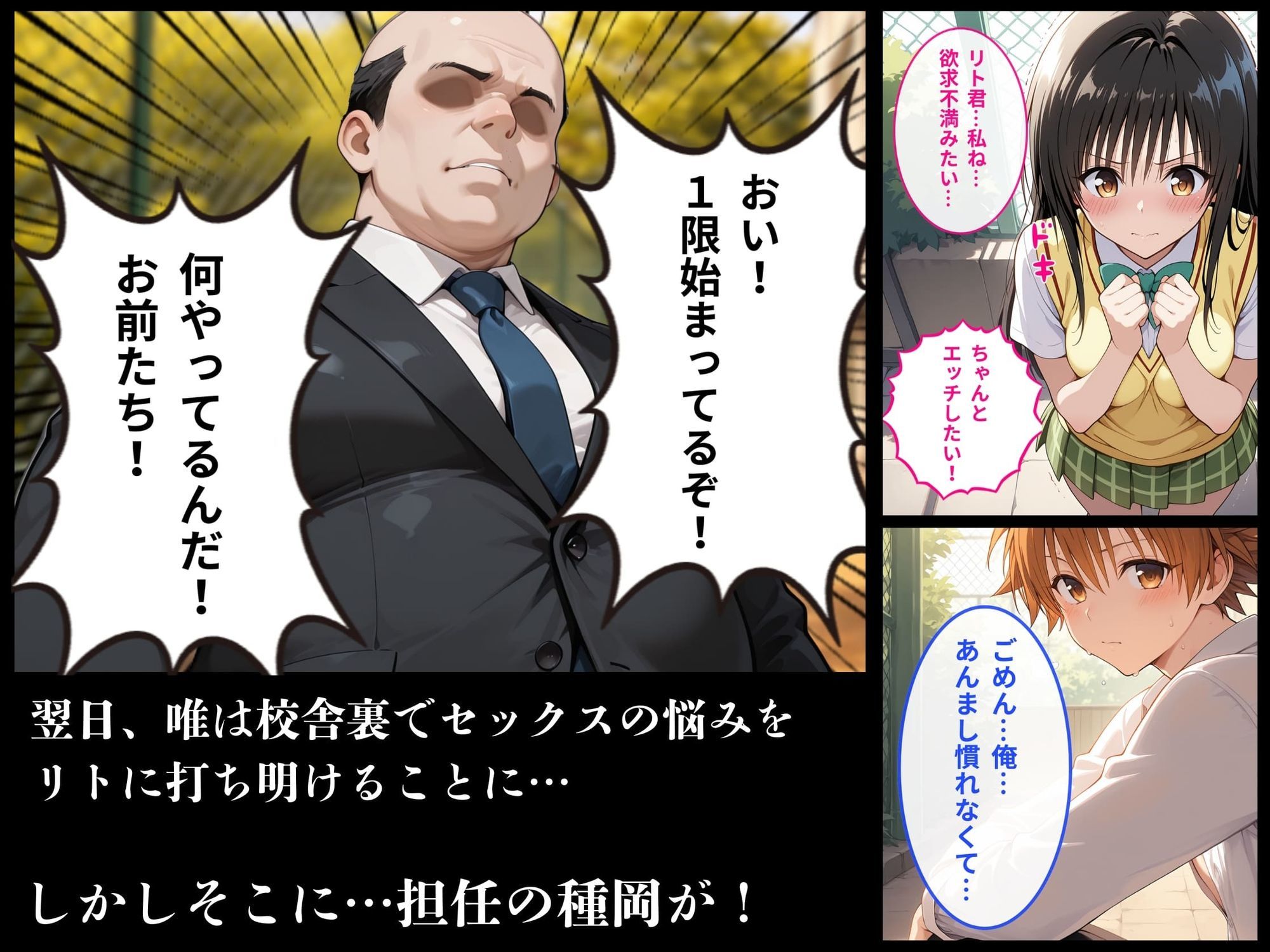 学級委員長 古手川 唯〜担任教師に犯●れる〜