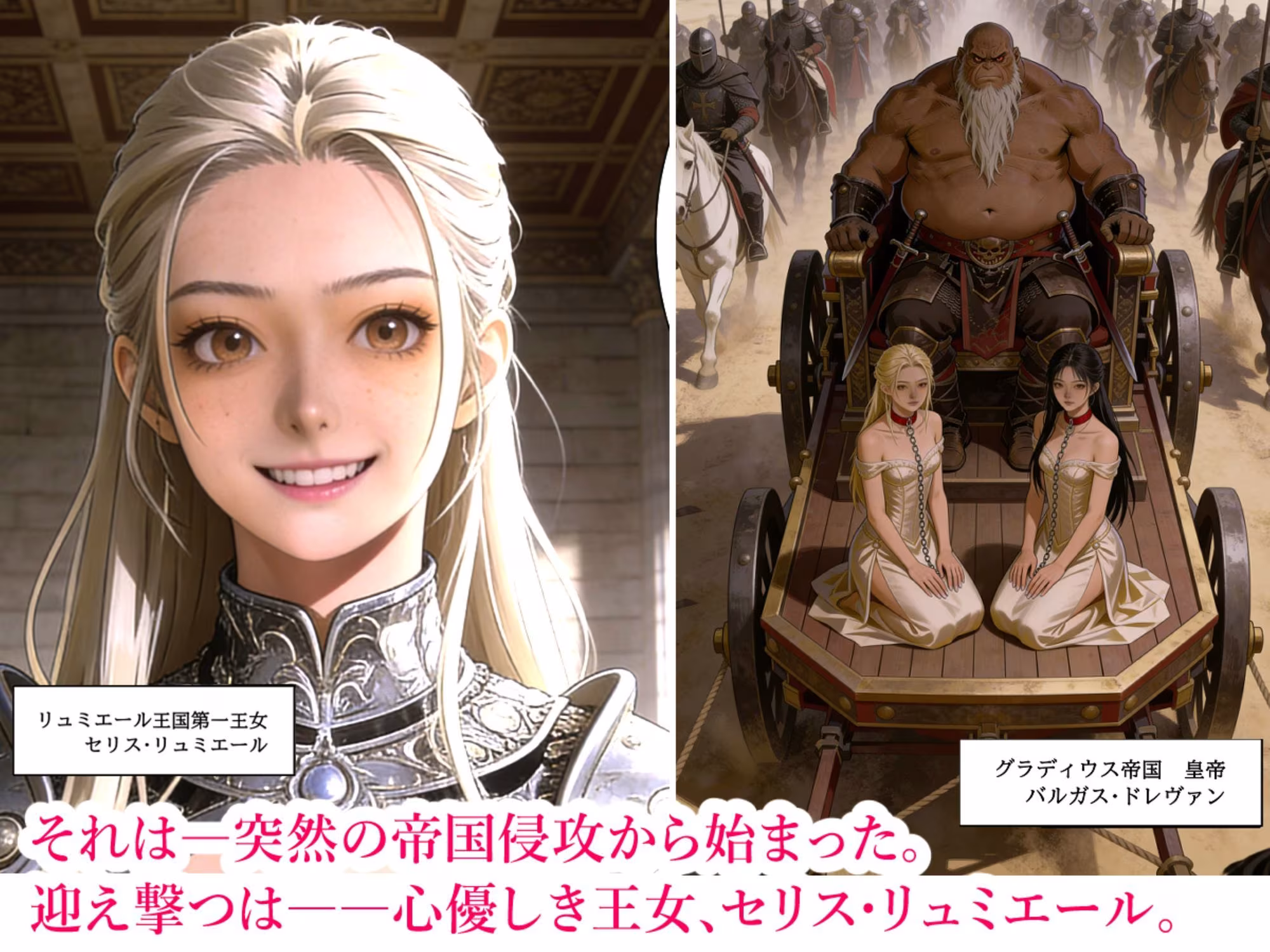 3戦姫、堕ちる