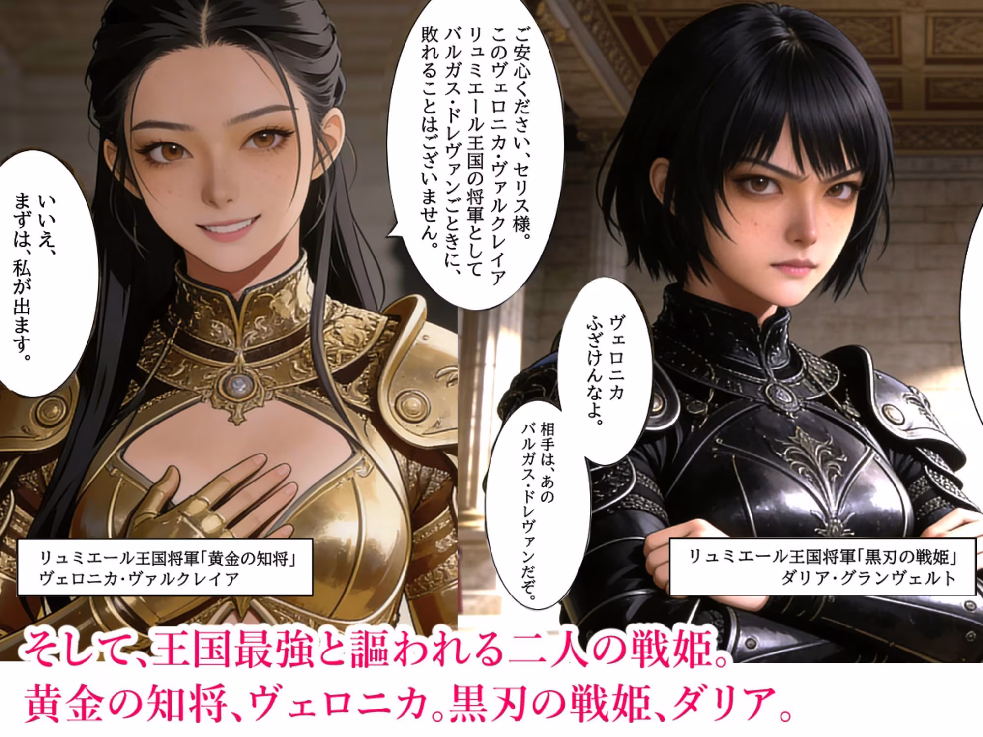 3戦姫、堕ちる
