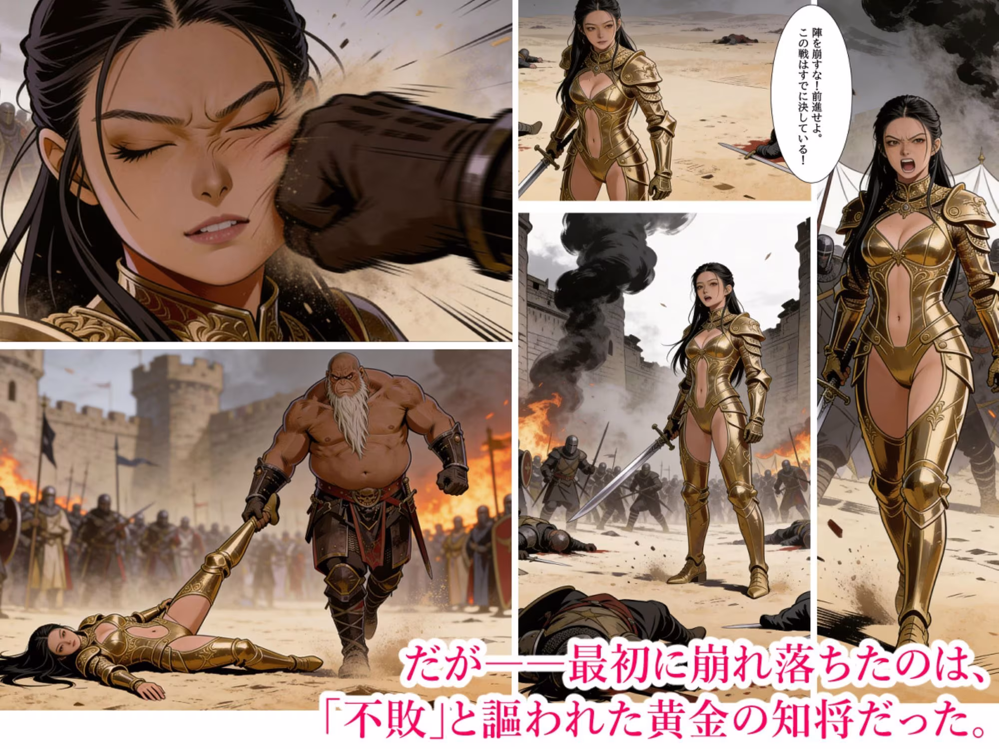3戦姫、堕ちる