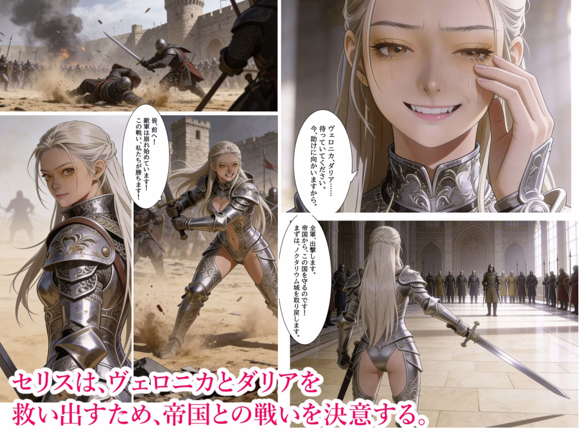 3戦姫、堕ちる