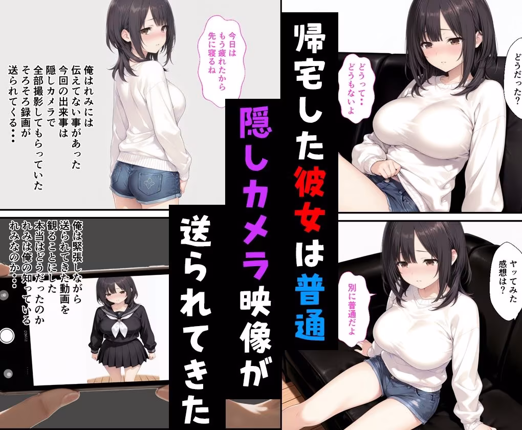 彼女とエロ配信したら高額で彼女とヤリたいって人が…